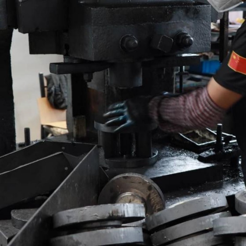 CNC machining and quality inspection of forged aluminum wheel spacers