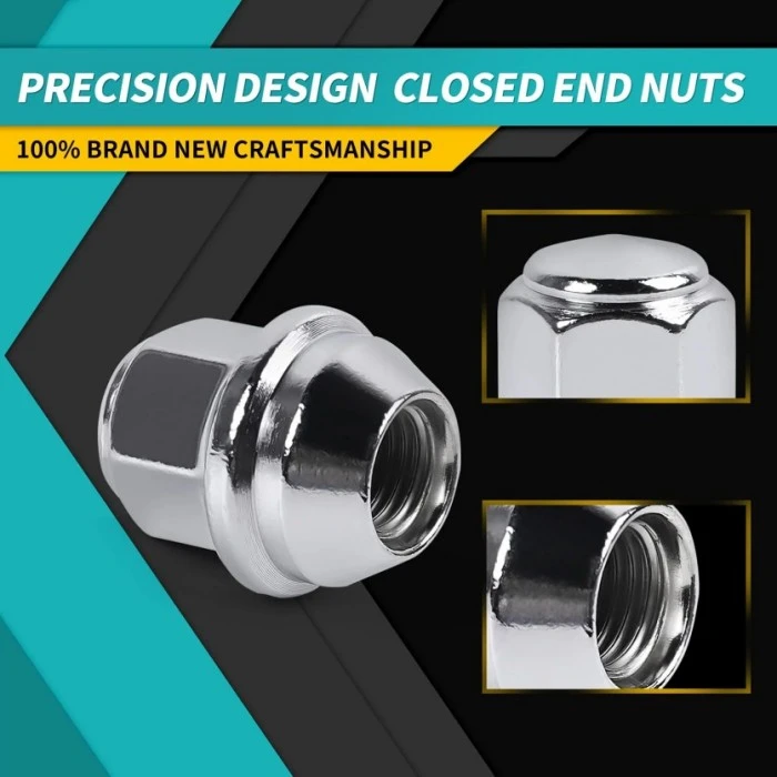 PRECISION DESIGN CLOSED END NUTS